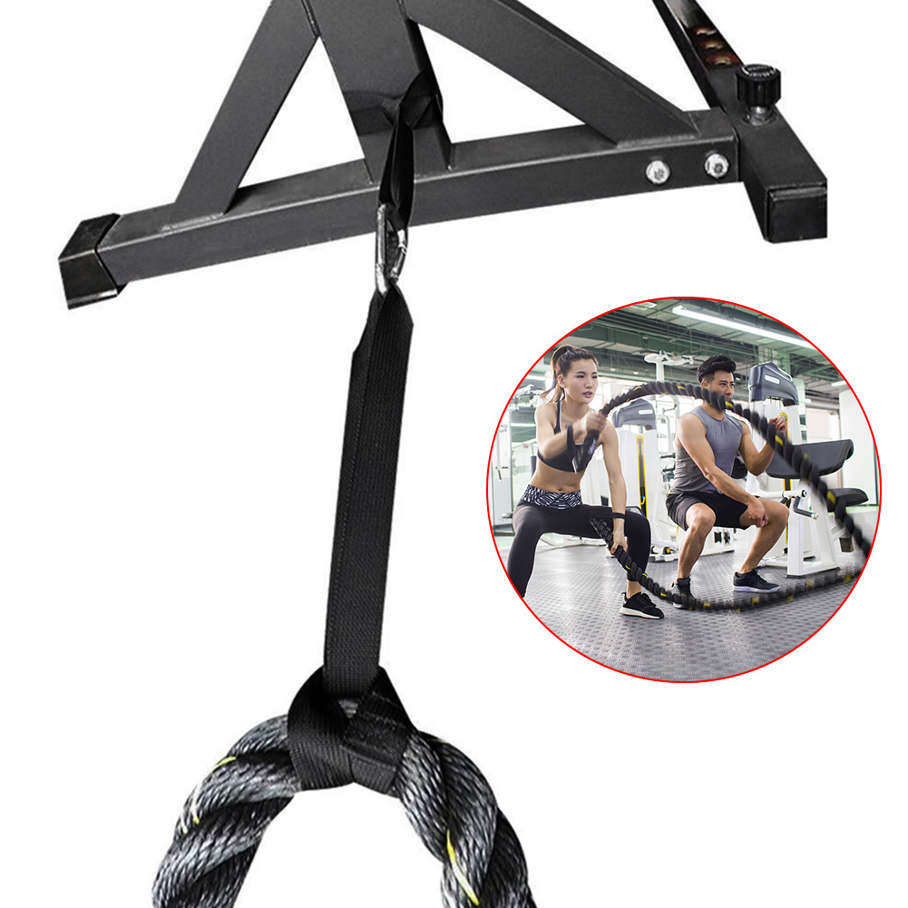 2pcs 배틀 로프 앵커 스트랩 헤비 듀티 강화 나일론 - Crossfit Training Gear 리뷰 및 가격