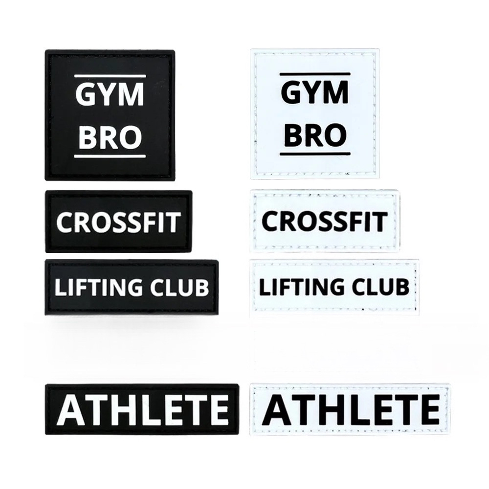 피트니스 운동선수 패치 배지 PVC 소프트 러버 크로스 - Crossfit Training Gear 리뷰 및 가격