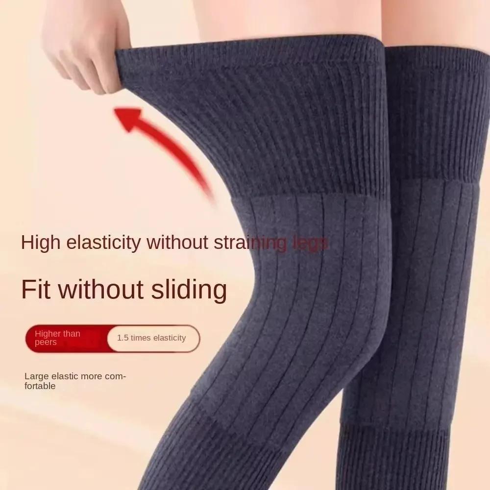 두꺼운 따뜻한 양모 무릎 보호대 캐시미어 무릎 보호대  - Knee Sleeve Pair 리뷰 및 가격